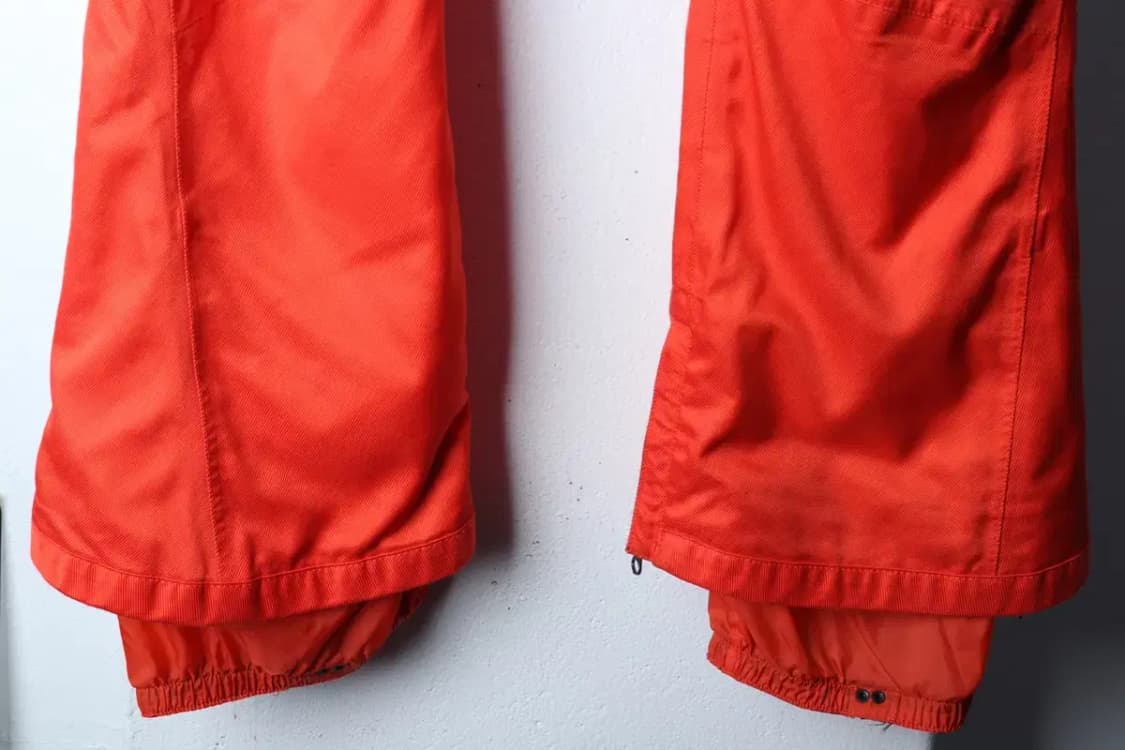 W(M) 버튼 트레이닝복 바지 스키복 보드복 레드 올드스쿨-23DB 상품이미지4