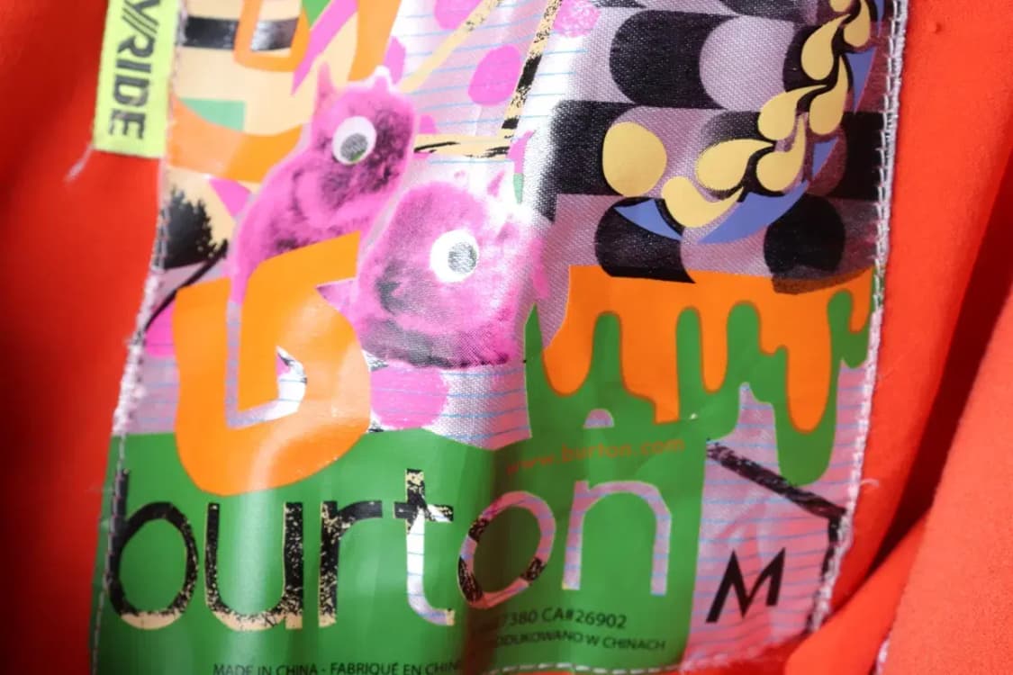 W(M) 버튼 트레이닝복 바지 스키복 보드복 레드 올드스쿨-23DB 상품이미지6