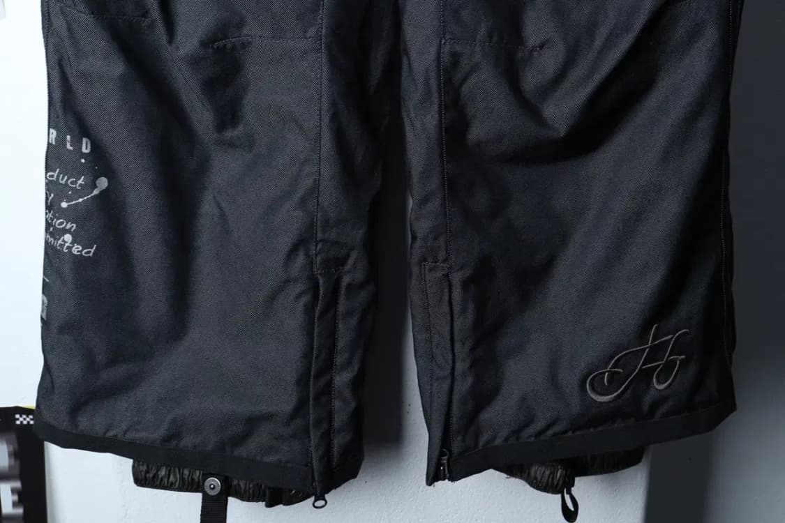 (S-M) 후부 트레이닝복 바지 Y2K 스키복 보드복 그레이-23DC 상품이미지4