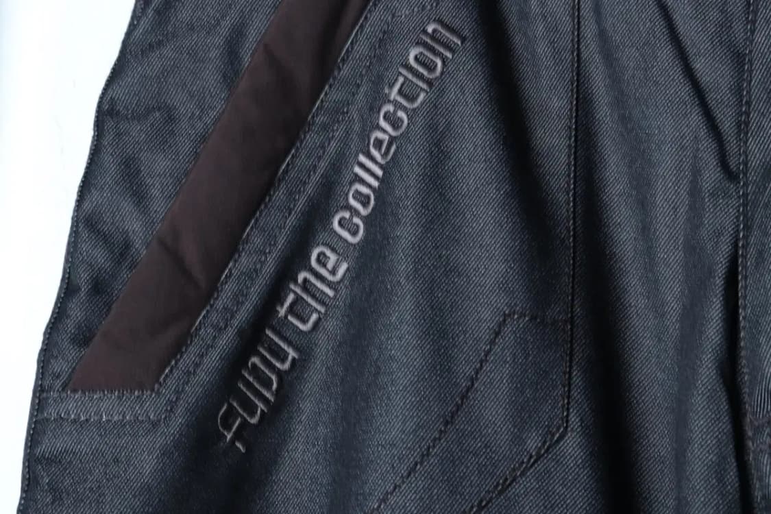 (S-M) 후부 트레이닝복 바지 Y2K 스키복 보드복 그레이-23DC 상품이미지5