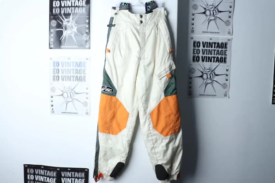 (L-XL) 아식스 트레이닝복 바지 스키복 보드복 90년대-23E0 상품이미지2