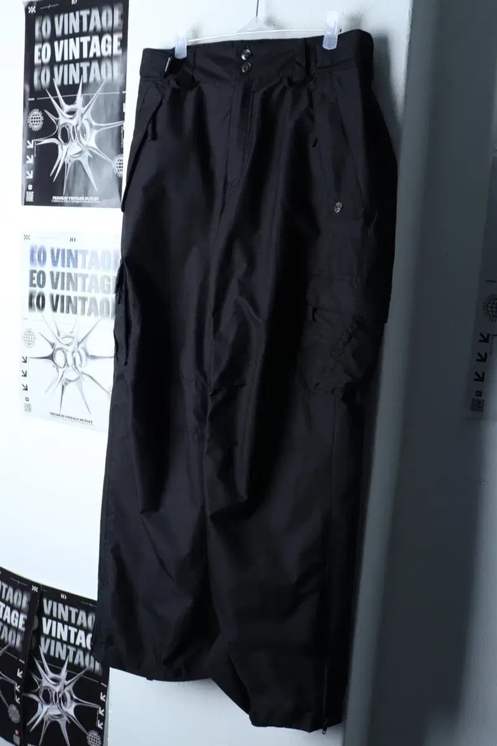 (S) 라시엘로 트레이닝복 바지 스키복 보드복 블랙 올드스쿨-23E1 상품이미지1