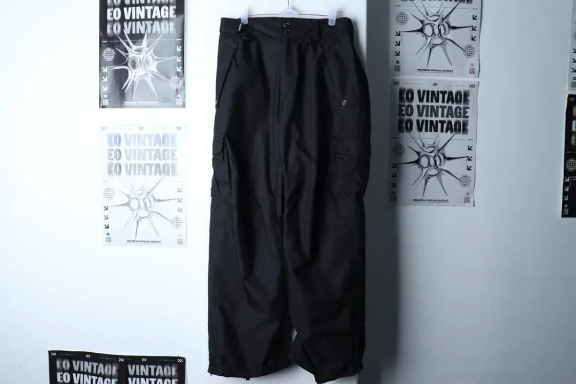 (S) 라시엘로 트레이닝복 바지 스키복 보드복 블랙 올드스쿨-23E1 상품이미지2