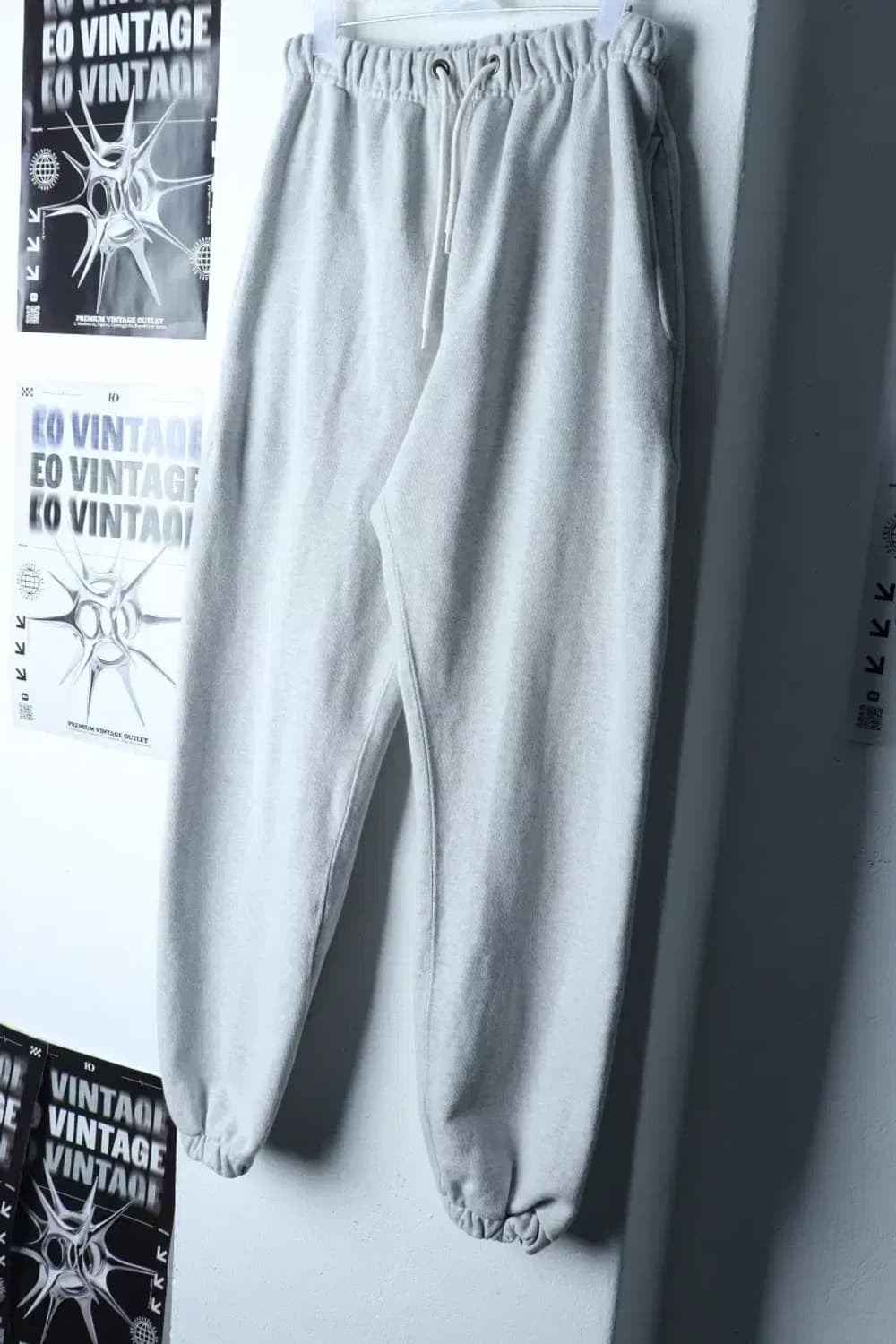 (S-M) 아웃스탠딩 트레이닝복 바지 작은오염 조거 멜란지-23E7 상품이미지1