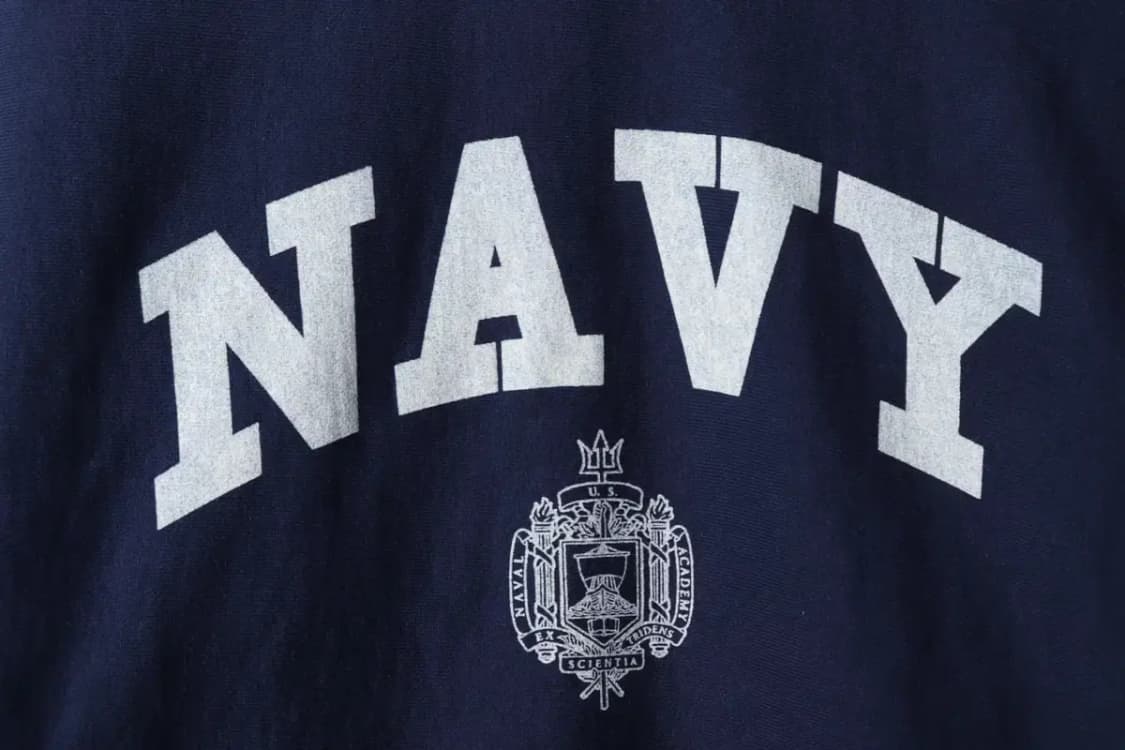 (S-M) 아웃스탠딩 맨투맨 티셔츠 네이비씰 네이비 아메카지-16D5C 상품이미지5