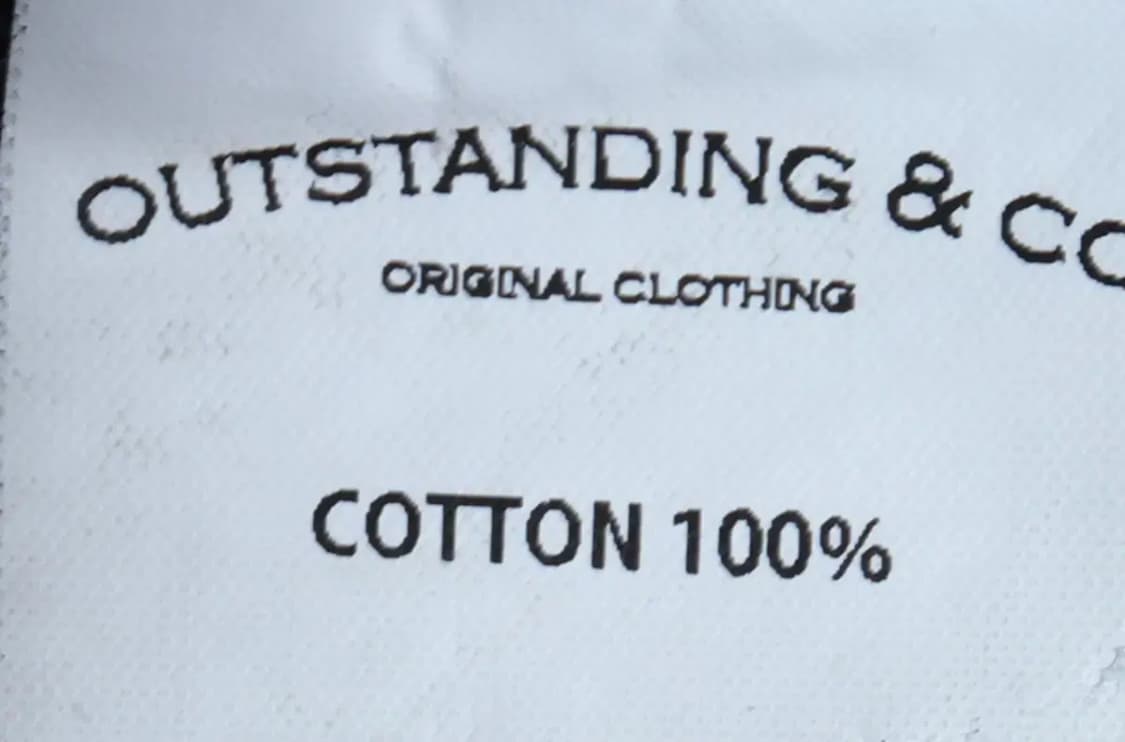 (S-M) 아웃스탠딩 맨투맨 티셔츠 빅로고 차콜 아메카지-16D61 상품이미지7