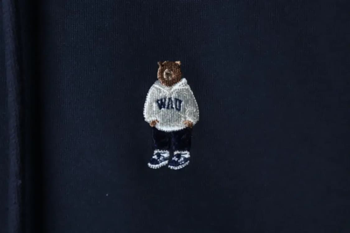 (L-XL) 후아유 후드집업 스몰로고 네이비 기모-16D65 상품이미지5