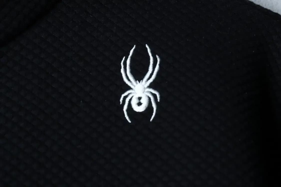 (L-XL) 스파이더 후드티셔츠 기능성 루즈핏 반집업 블랙-16D66 상품이미지5