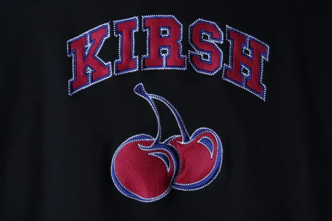 W(S-M) 키르시 후드티셔츠 빅로고 블랙 기모 올드스쿨 신형-16D68 상품이미지5