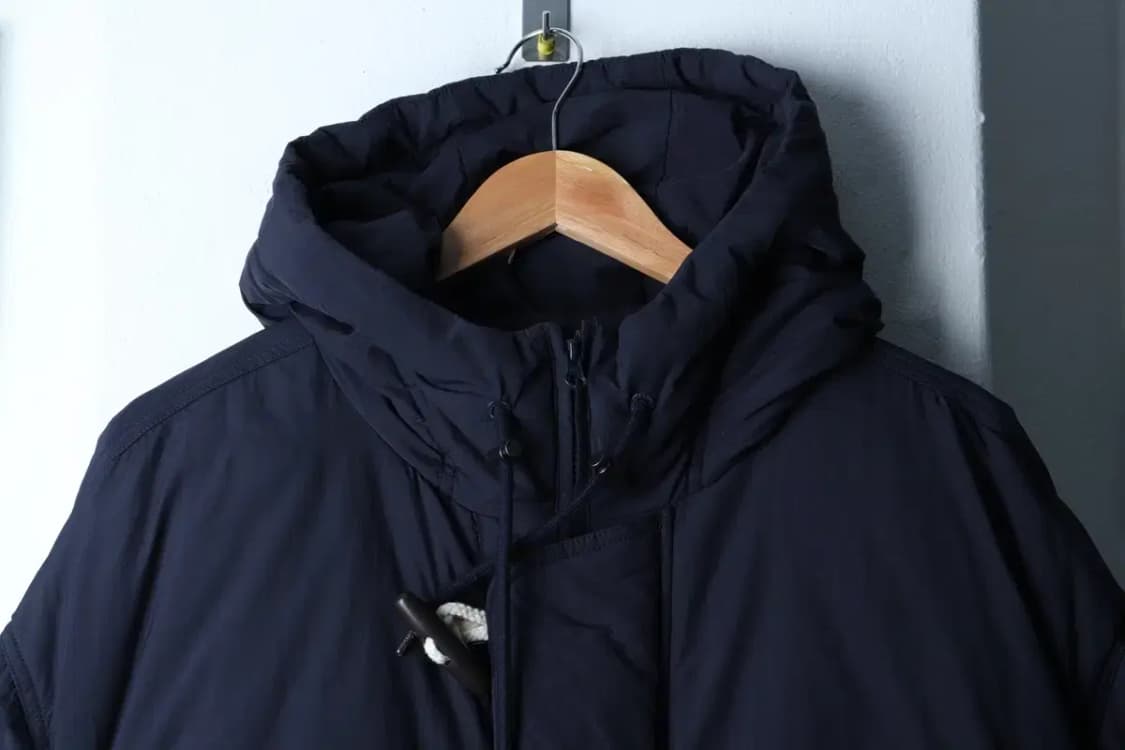 (L-XL) 코드그라피 패딩 점퍼자켓 더플 떡볶이 봄버 네이비-16D69 상품이미지3