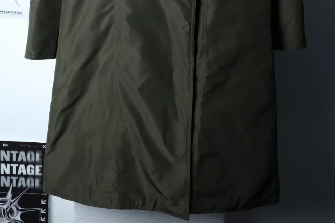 W(F) 난닝9 패딩 점퍼자켓 야상 덕다운 카키 퍼 롱-16D6A 상품이미지4