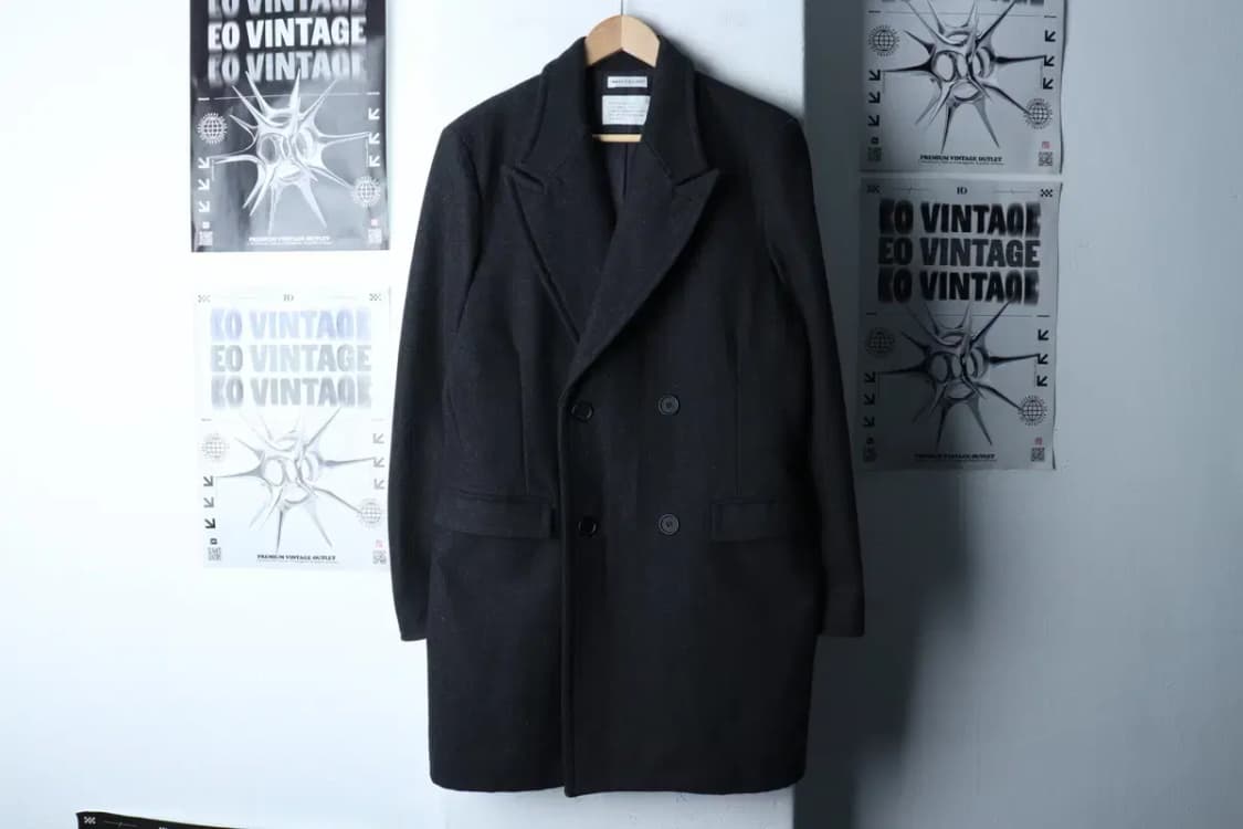 (S-M) 디스이즈네버댓 코트자켓 더블 그레이 울 스트릿-16D6D 상품이미지2