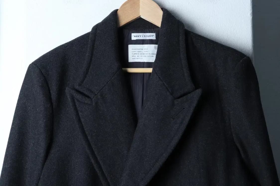 (S-M) 디스이즈네버댓 코트자켓 더블 그레이 울 스트릿-16D6D 상품이미지3