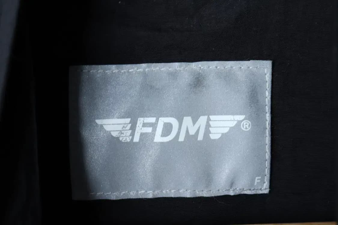 (F) 브랜드빈티지 집업 바람막이 점퍼자켓 나일론 우븐 블랙-16D77 상품이미지5