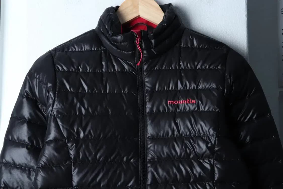 W(M) 마운티아 패딩 점퍼자켓 경량 덕다운 블랙-16D79 상품이미지3