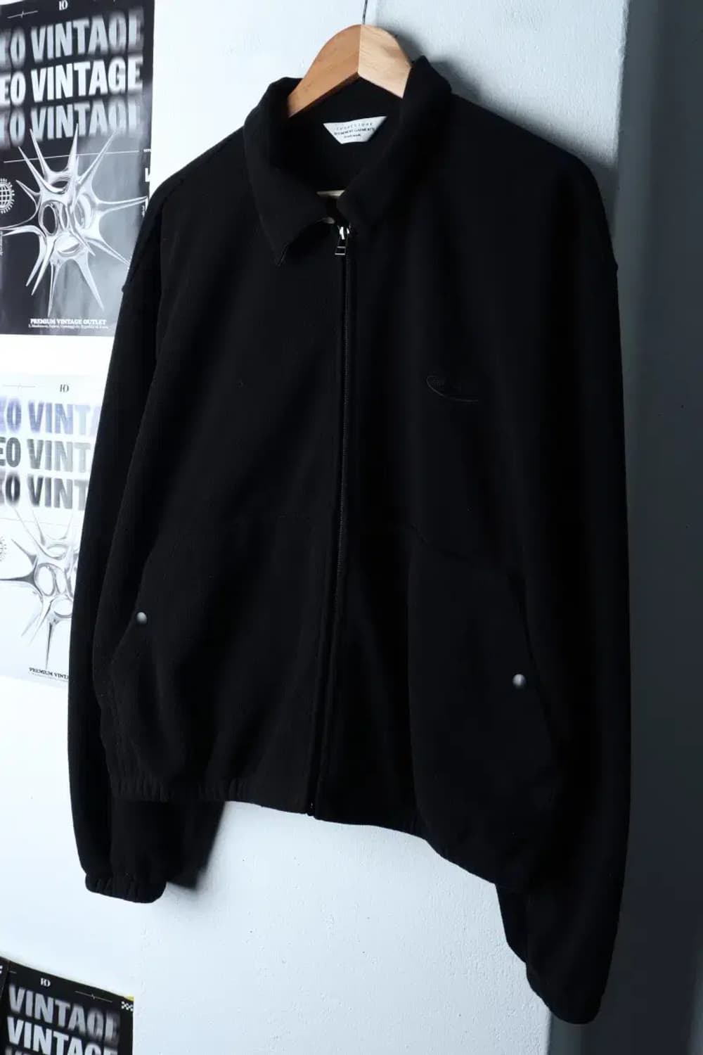 (M-XL) 라퍼지스토어 집업 바람막이 점퍼자켓 후리스 카라-16D7B 상품이미지1