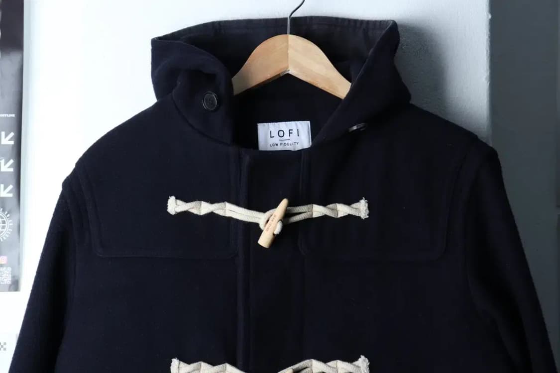 (S-M) 로파이 코트자켓 더플 떡볶이 캐시미어 네이비-16D80 상품이미지3