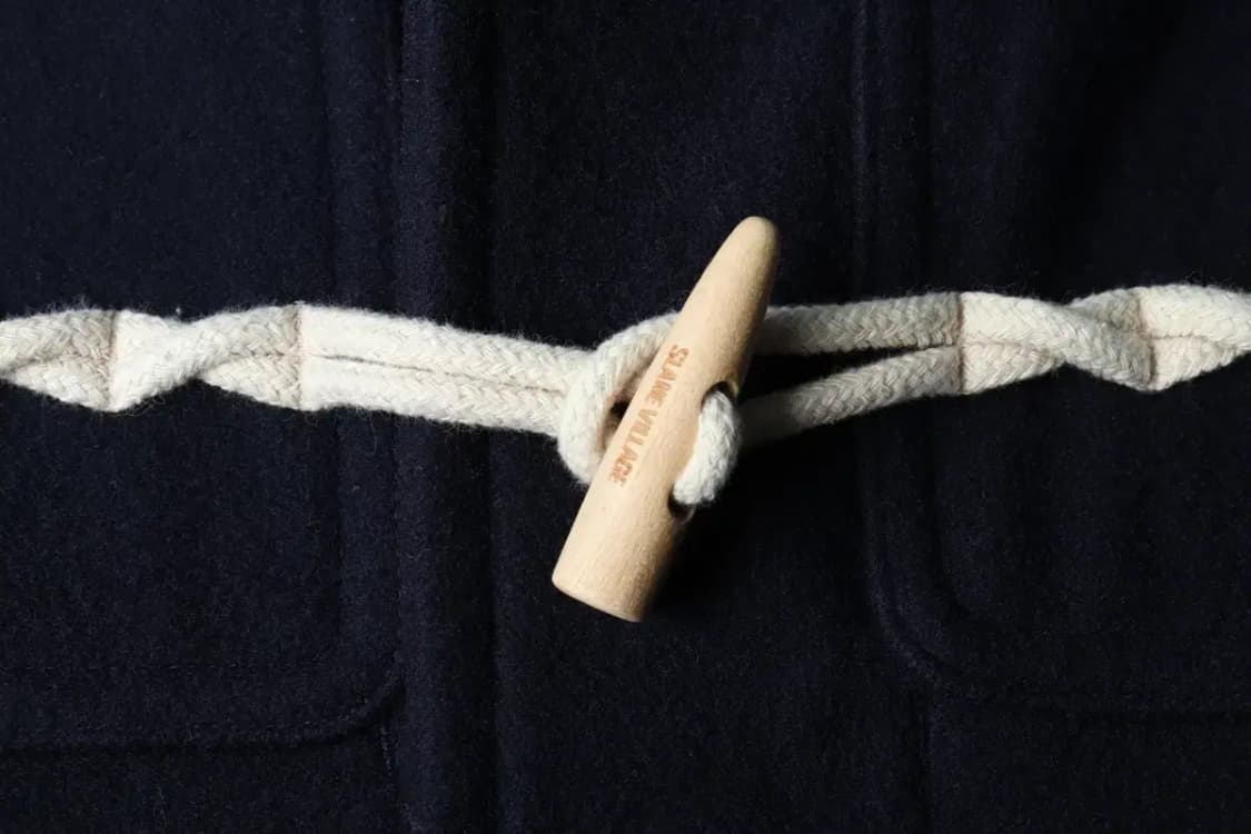 (S-M) 로파이 코트자켓 더플 떡볶이 캐시미어 네이비-16D80 상품이미지5