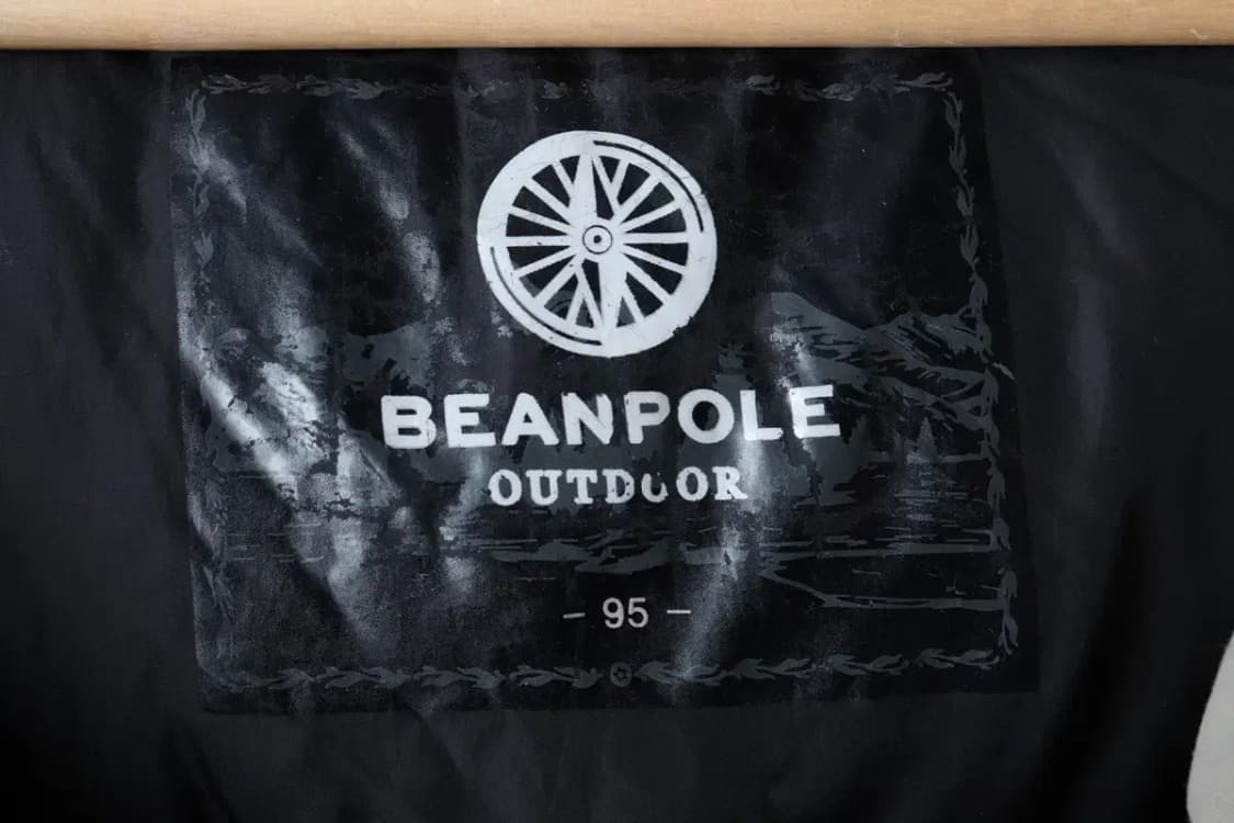 (M-L) 빈폴 패딩 점퍼자켓 구스다운 베이지 야상 퍼-16D82 상품이미지8