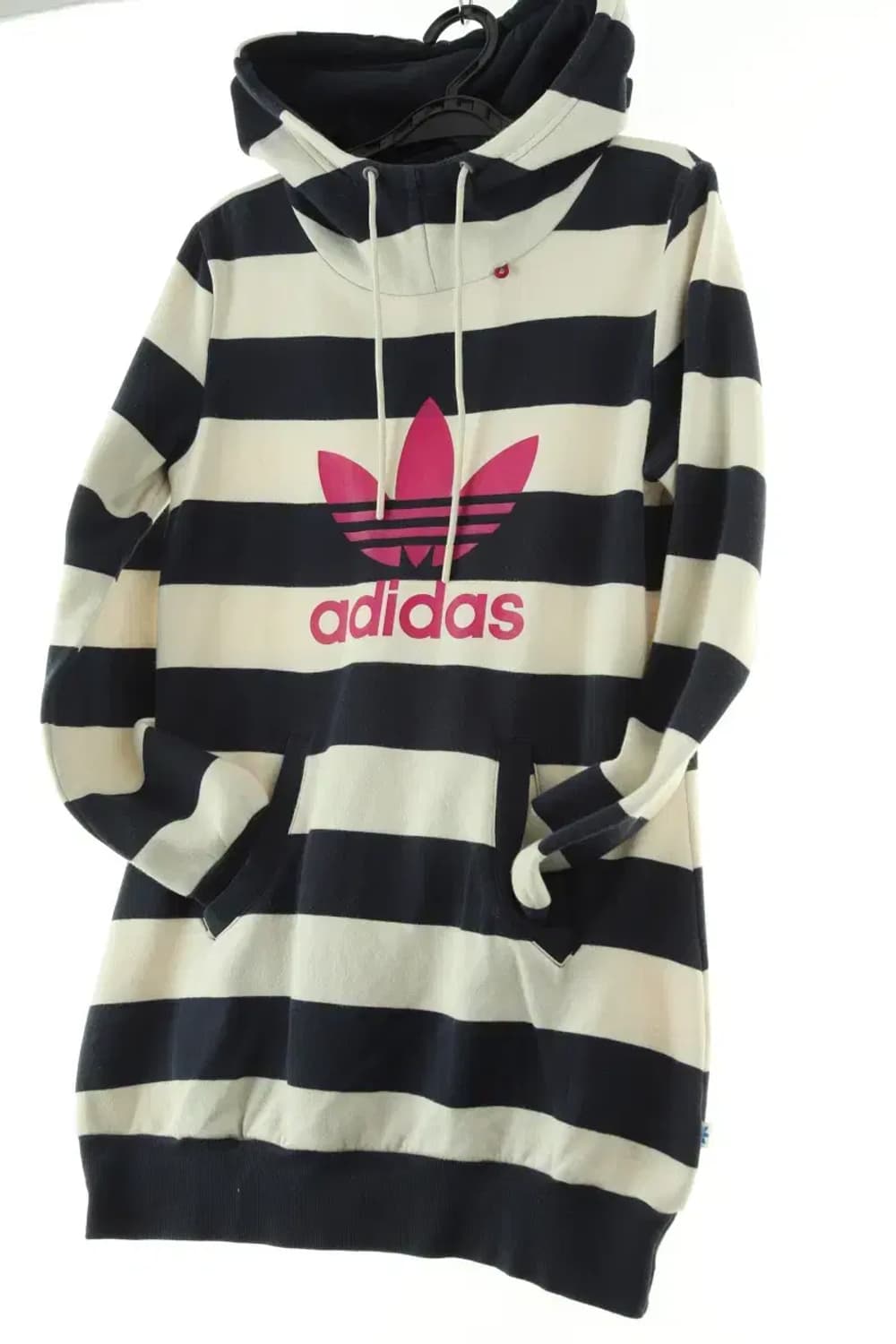 W(M) 아디다스 후드티셔츠 원피스 스트라이프 빅로고-16D45 상품이미지1