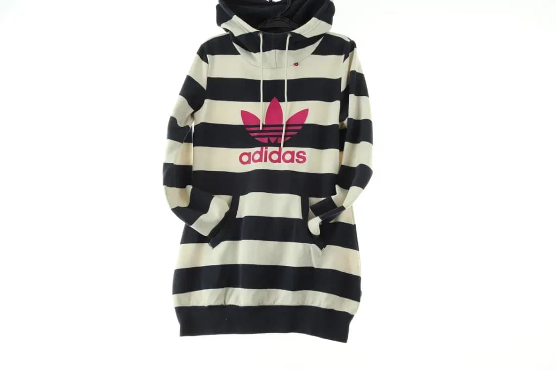 W(M) 아디다스 후드티셔츠 원피스 스트라이프 빅로고-16D45 상품이미지2