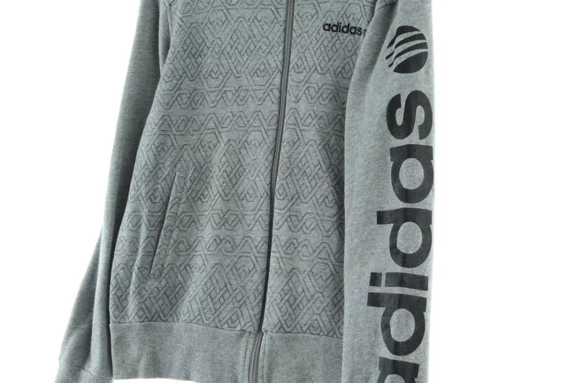 W(S-M) 아디다스 후드집업 일본판 빅로고 올드스쿨-16D4E 상품이미지5