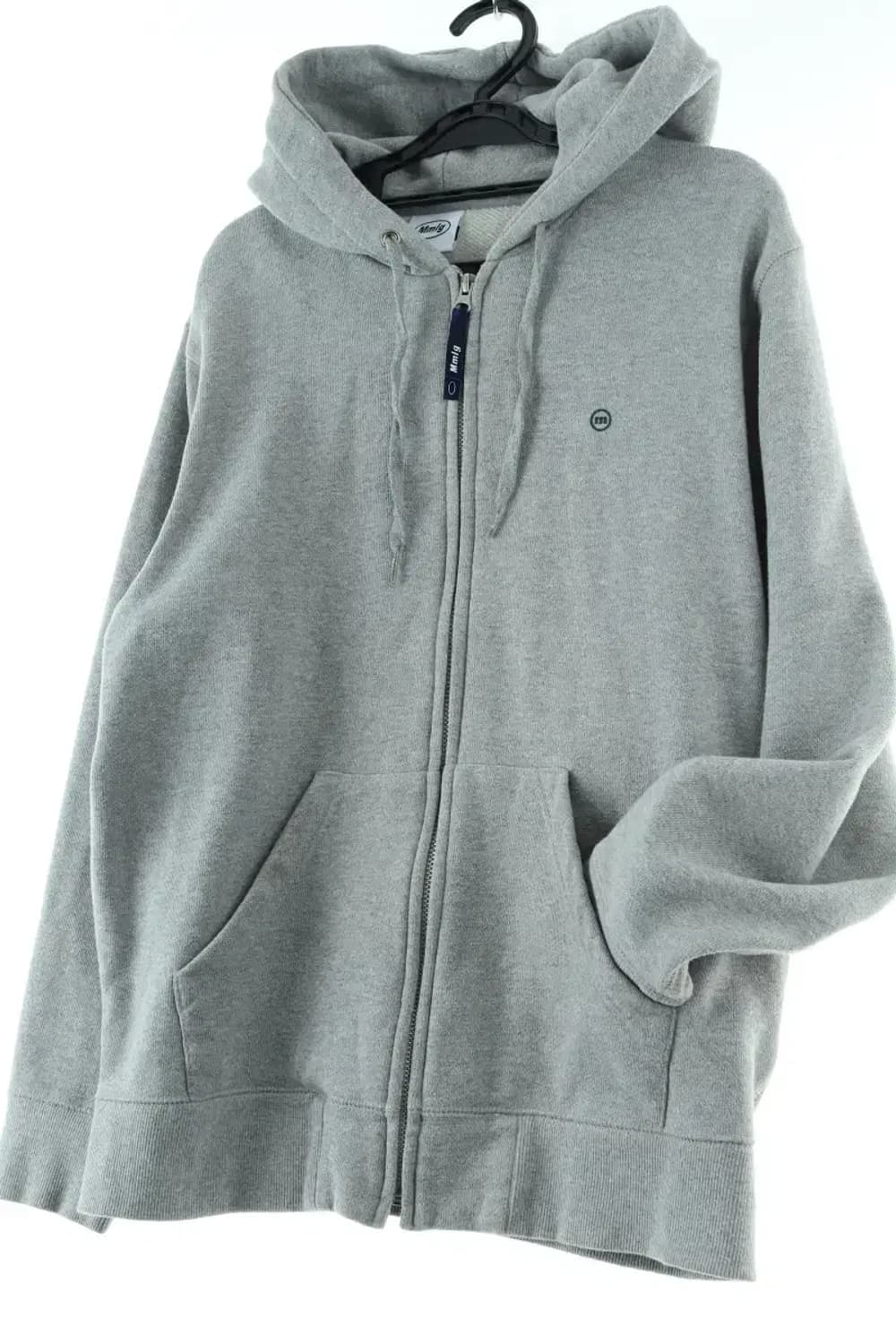 (S) 엠엠엘지 후드집업 박시 기모 헤비 그레이-16D52 상품이미지1