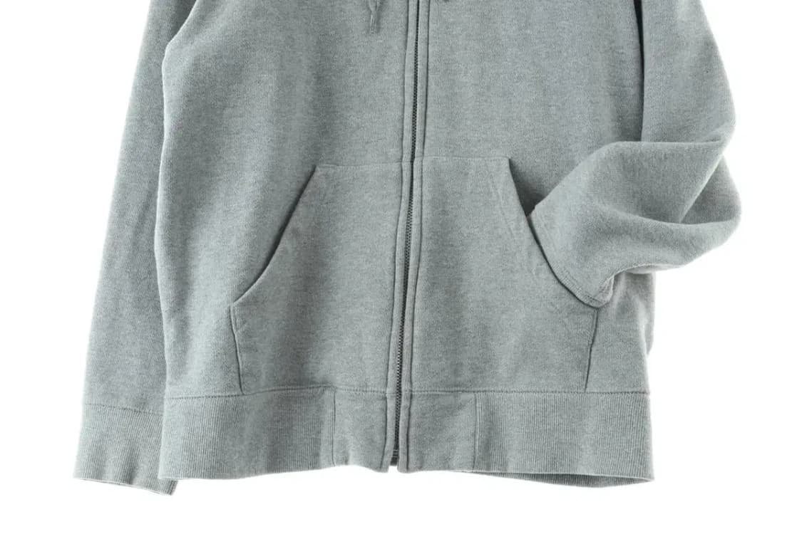 (S) 엠엠엘지 후드집업 박시 기모 헤비 그레이-16D52 상품이미지4