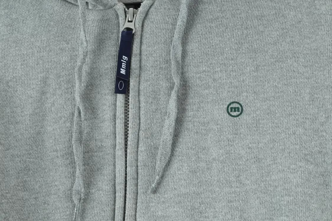 (S) 엠엠엘지 후드집업 박시 기모 헤비 그레이-16D52 상품이미지5