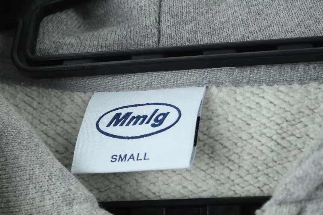 (S) 엠엠엘지 후드집업 박시 기모 헤비 그레이-16D52 상품이미지6