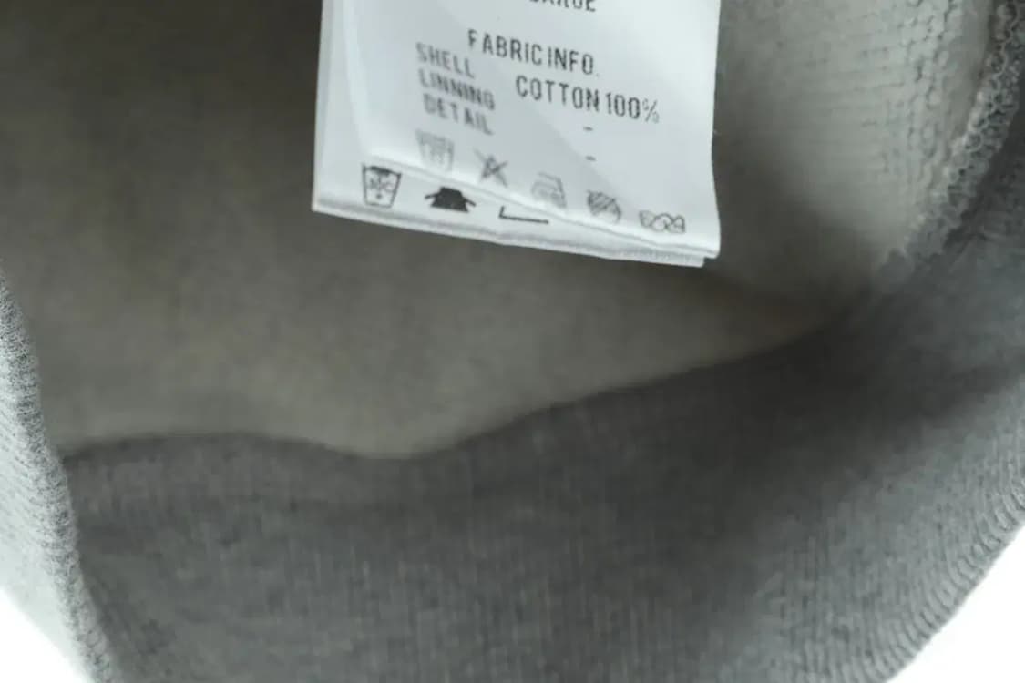 (S) 엠엠엘지 후드집업 박시 기모 헤비 그레이-16D52 상품이미지7