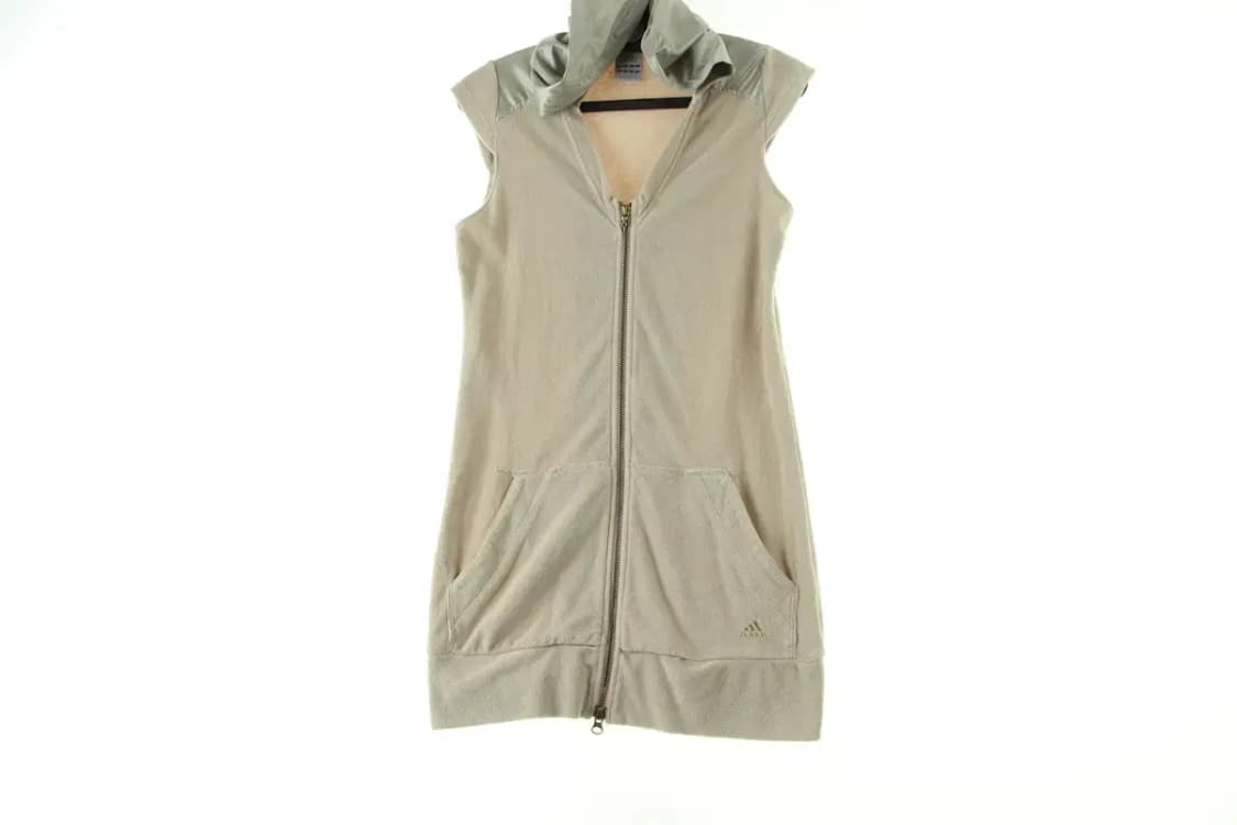 W(M) 아디다스 후드집업 롱 기모 일본판 레이어드용-16D5A 상품이미지3