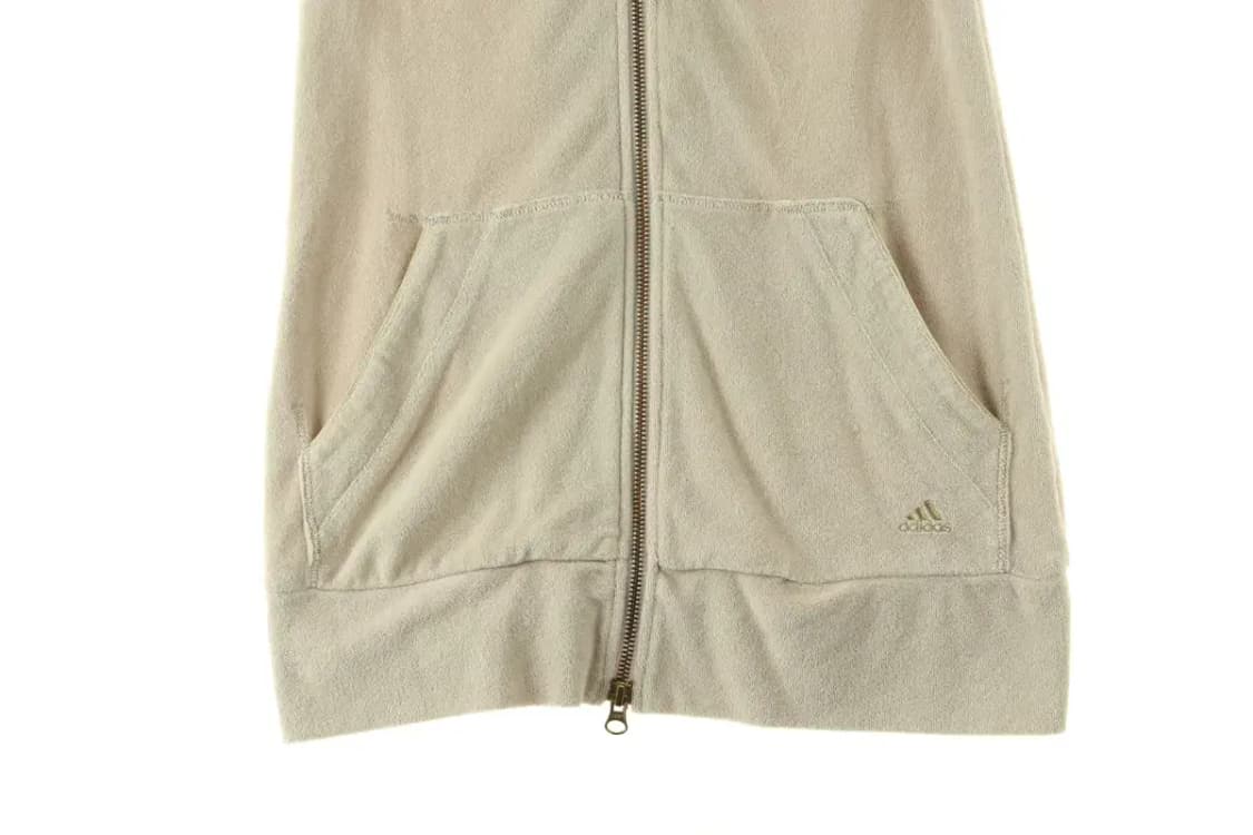 W(M) 아디다스 후드집업 롱 기모 일본판 레이어드용-16D5A 상품이미지5