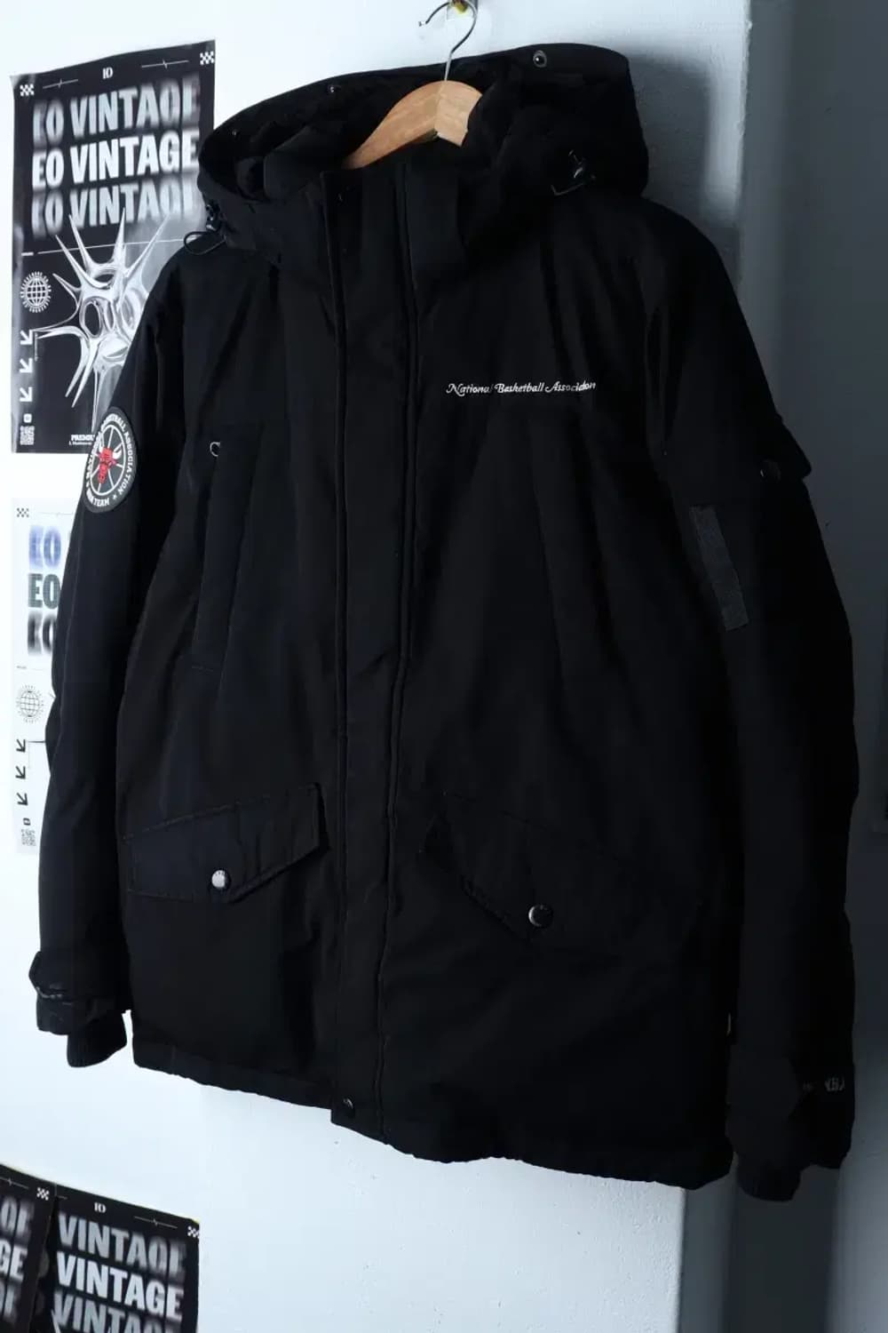 (L-XL) NBA 엔비에이 패딩 점퍼자켓 시카고불스 덕다운-16E75 상품이미지1