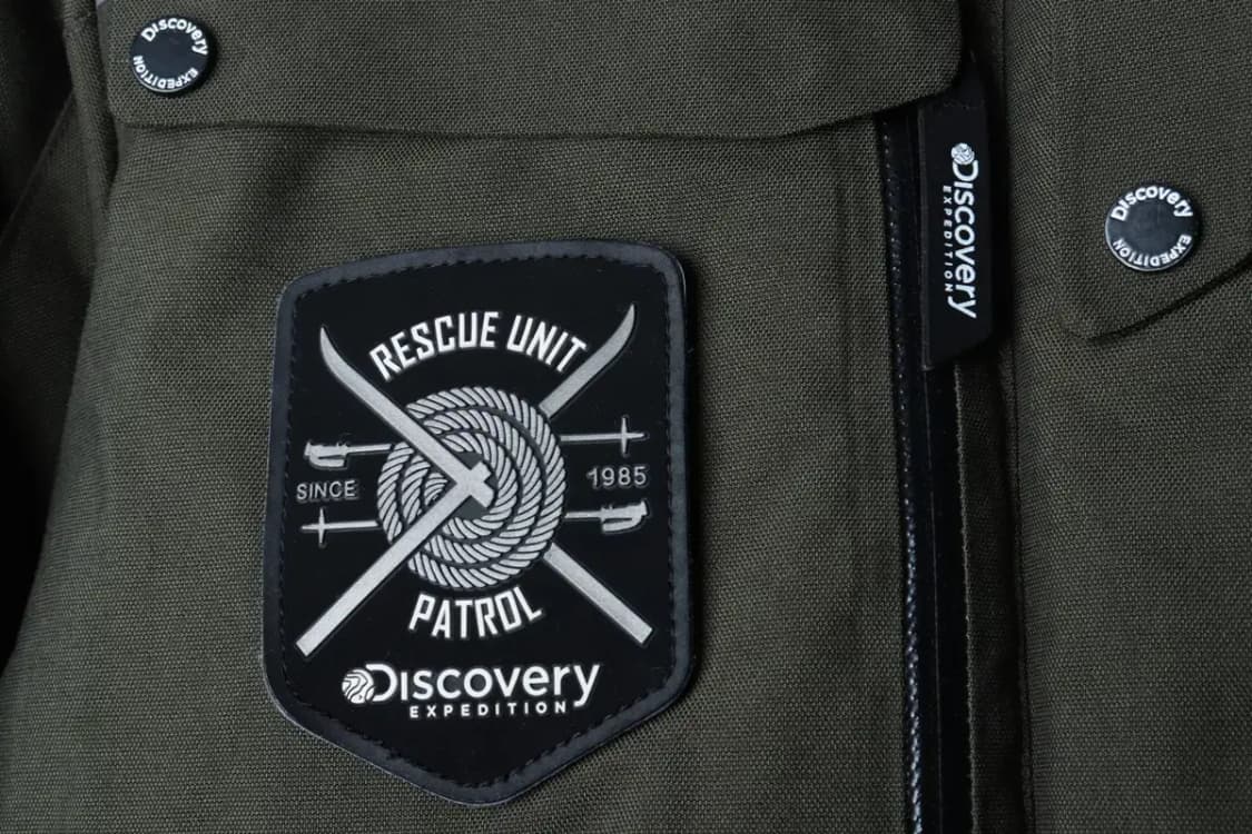 W(M) 디스커버리 패딩 점퍼자켓 야상 카키 구스다운 퍼-16E78 상품이미지6