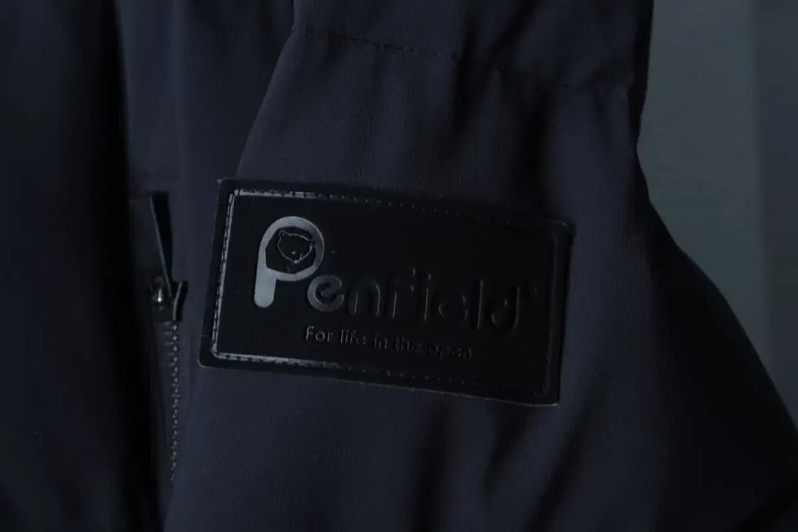 (XL-2XL) 펜필드 패딩 점퍼자켓 빅사이즈 구스다운 차콜-16E79 상품이미지5