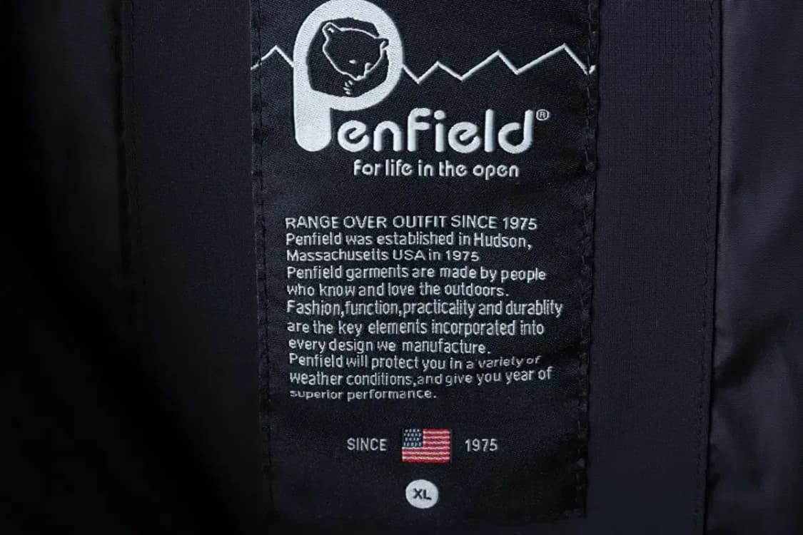 (XL-2XL) 펜필드 패딩 점퍼자켓 빅사이즈 구스다운 차콜-16E79 상품이미지6