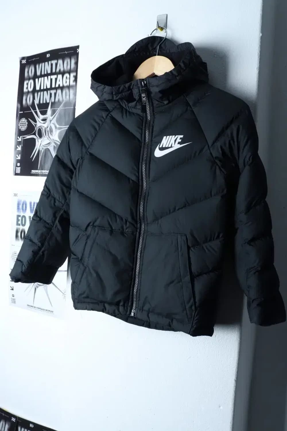 (XS-S) 나이키 패딩 점퍼자켓 아동 키즈 덕다운 올드스쿨-16E7A 상품이미지1