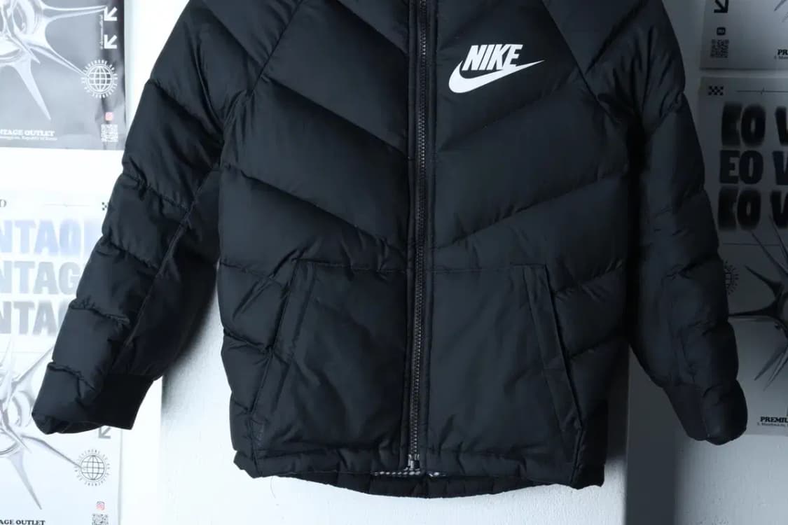 (XS-S) 나이키 패딩 점퍼자켓 아동 키즈 덕다운 올드스쿨-16E7A 상품이미지4