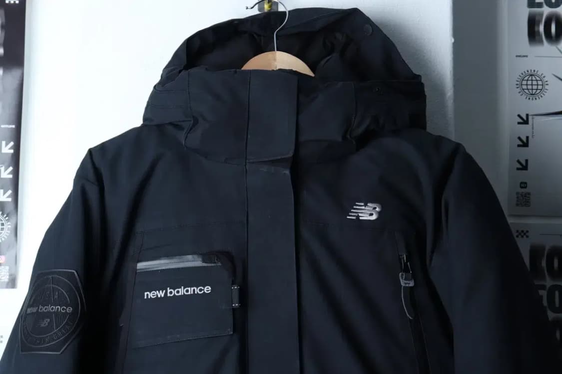W(M) 뉴발란스 패딩 점퍼자켓 구스다운 방수 네이비 대장급-16E7B 상품이미지3