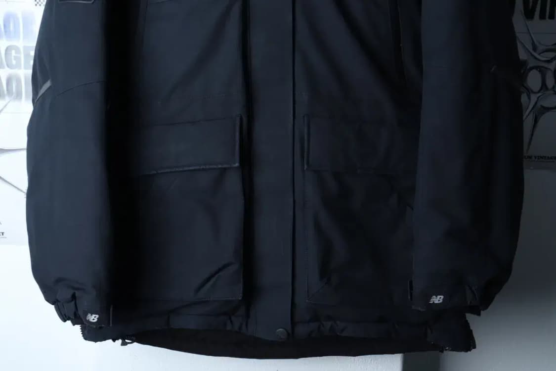 W(M) 뉴발란스 패딩 점퍼자켓 구스다운 방수 네이비 대장급-16E7B 상품이미지4