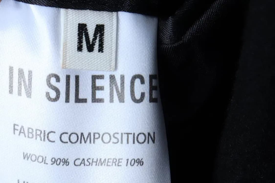 (M-L) 인사일런스 코트자켓 싱글 캐시미어 블랙-16E7D 상품이미지6