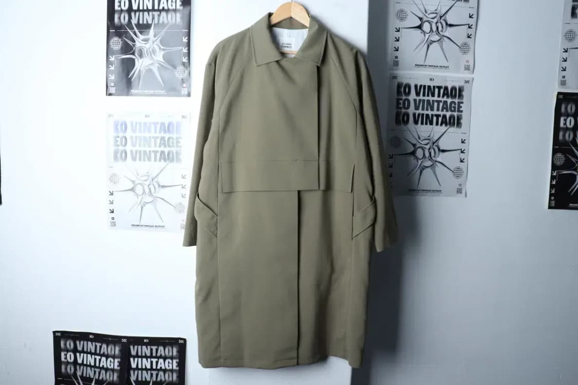 W(F) 스튜디오 톰보이 코트자켓 맥코트 놈코어 그린-16E80 상품이미지2