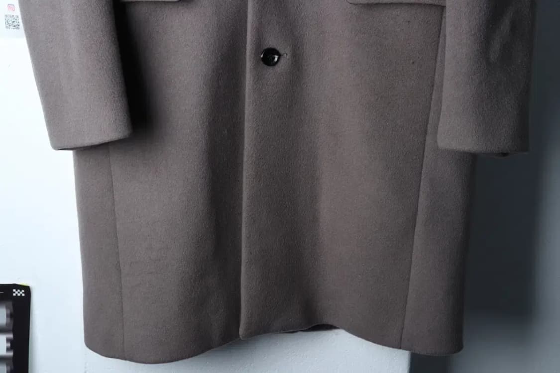 (XL) 컨셉원 코트자켓 싱글 캐시미어 차콜-16E81 상품이미지4