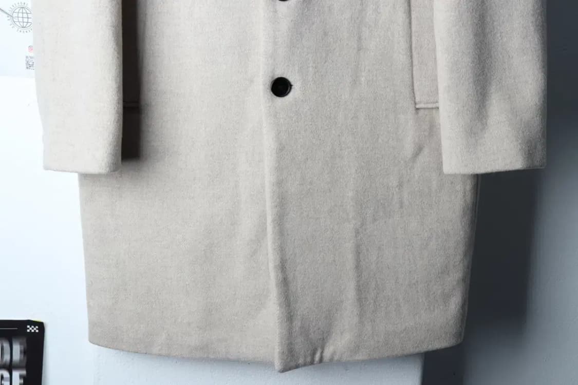 (L-XL) 인사일런스 코트자켓 싱글 캐시미어 베이지-16E82 상품이미지4