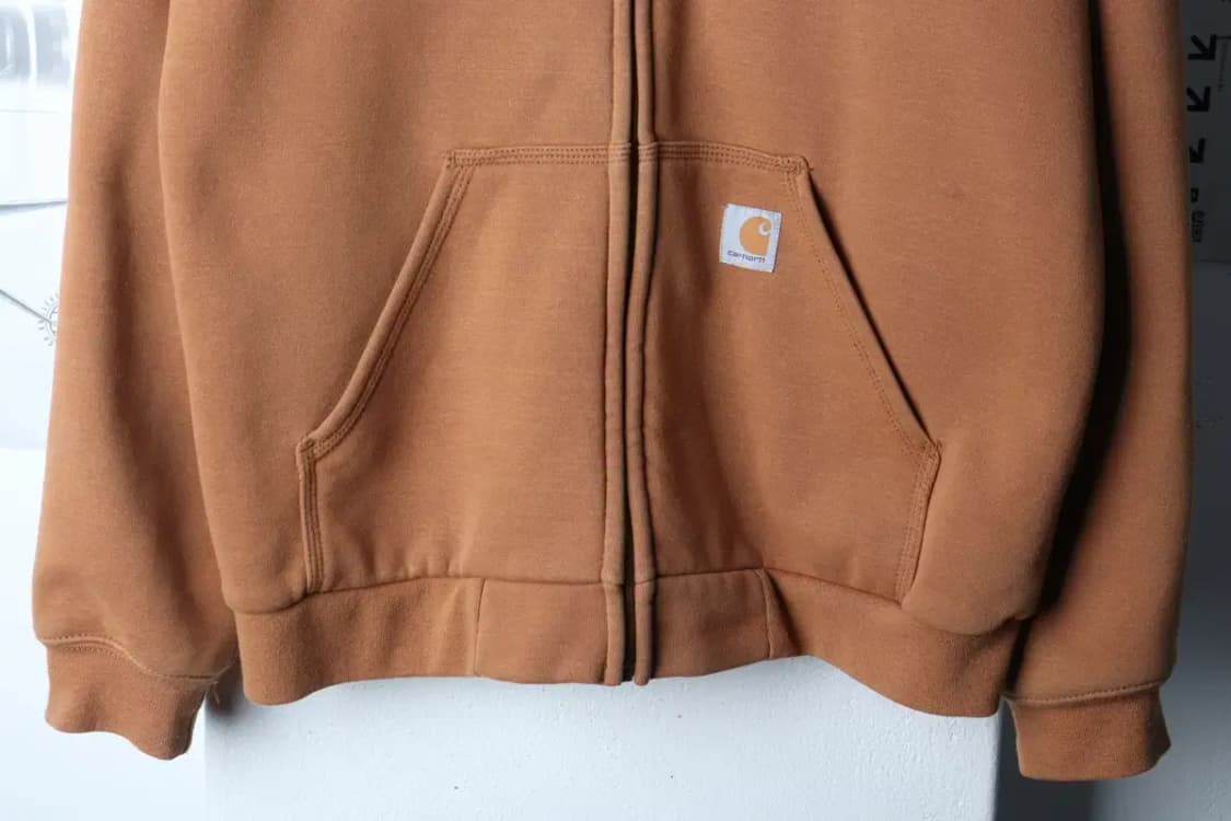 (S-L) 칼하트 후드집업 카멜 된장 방수 헤비-16E84 상품이미지4