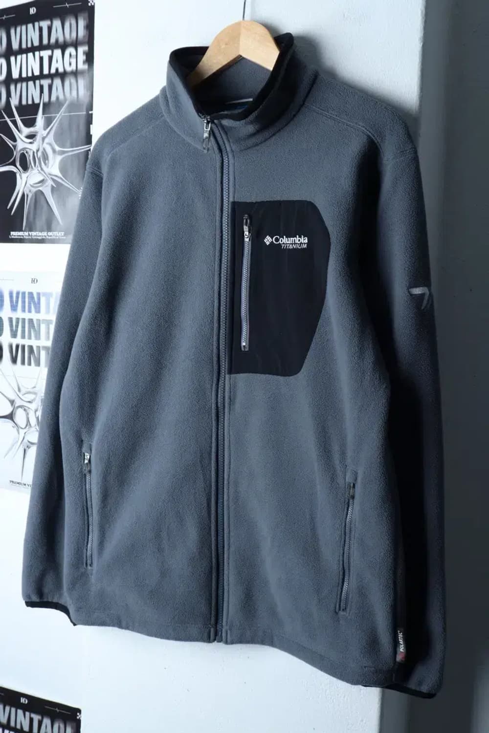 (L-XL) 컬럼비아 집업 바람막이 점퍼자켓 후리스 플리스-16E86 상품이미지1