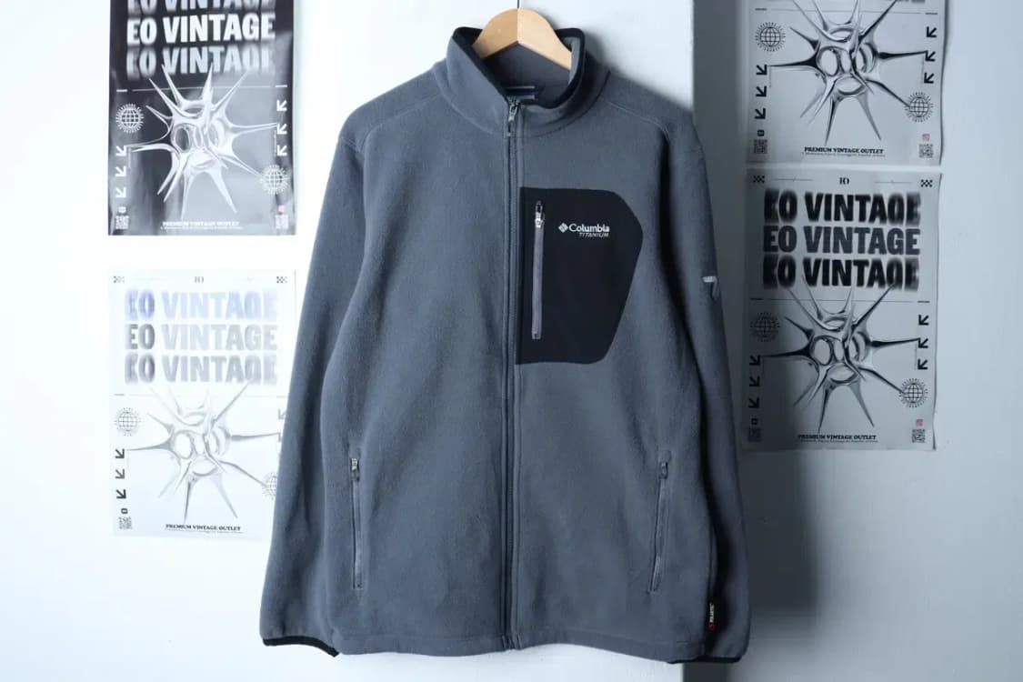 (L-XL) 컬럼비아 집업 바람막이 점퍼자켓 후리스 플리스-16E86 상품이미지2