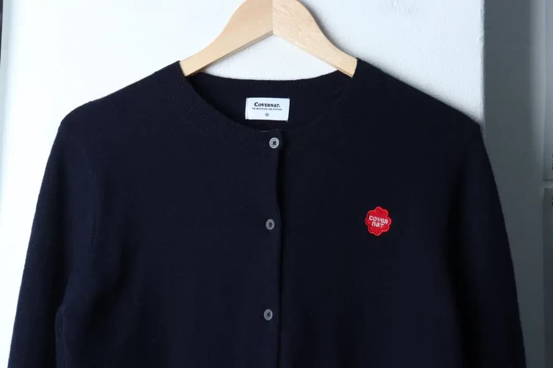 W(M) 커버낫 니트 네이비 크롭 울 키치-16E8F 상품이미지3