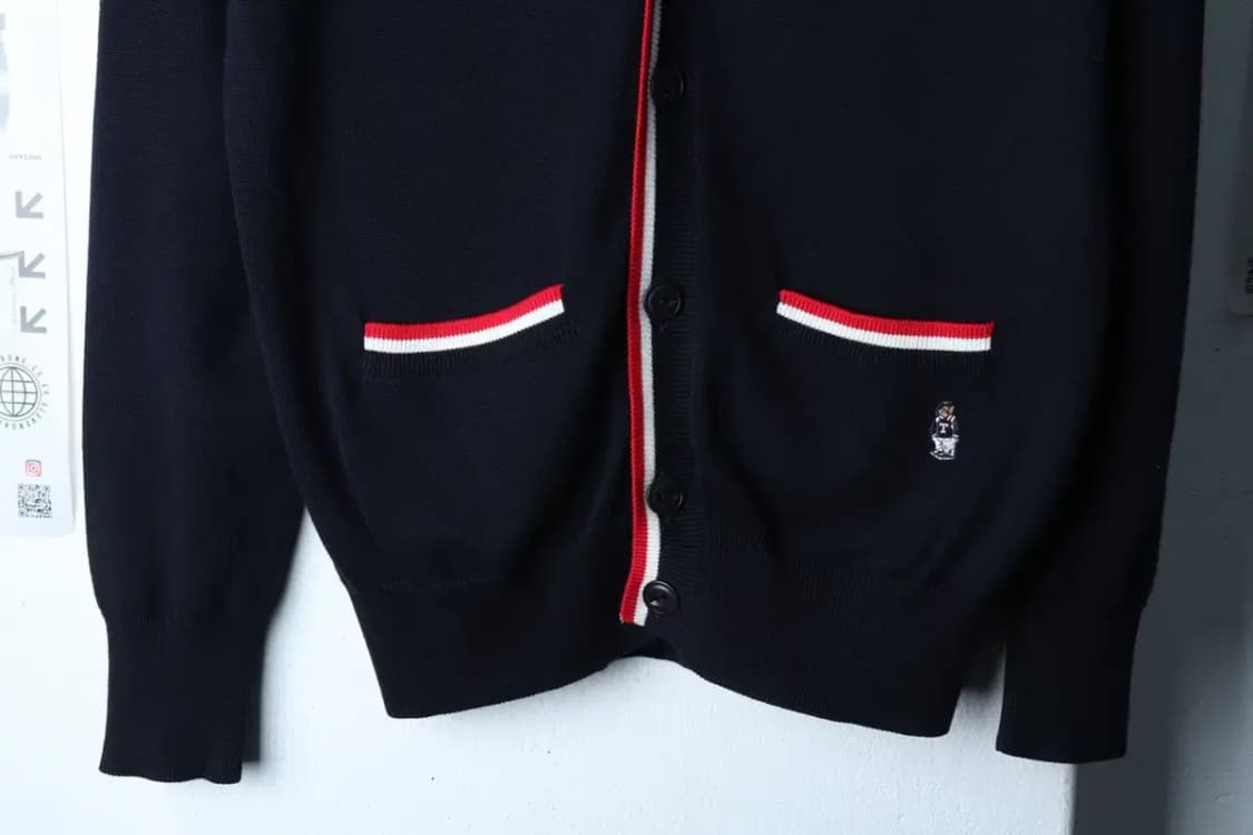 (M-L) 티니위니 니트 네이비 놈코어 면-16E90 상품이미지4